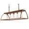 Westinghouse Chandelier 60W 5-Light Oak Lane Barnwood Beam Washed Copper Open Mtl Cage 6351600 - alternate 6